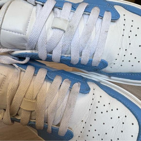 💙🤍 Nike Air Jordan 1 Low elevate platform white university blue UNC shoes - Picture 5 of 12